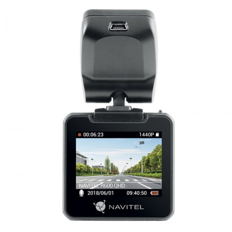 Navitel | R600 QUAD HD | Audio recorder | Built-in display | Movement detection technology | Mini USB - 6